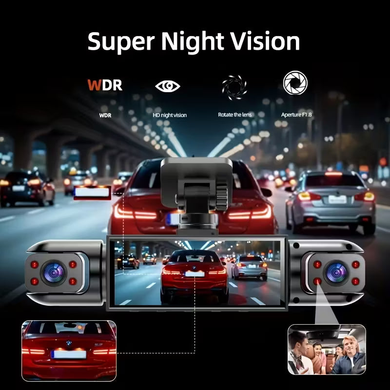 360° panoramic multi-camera coverage