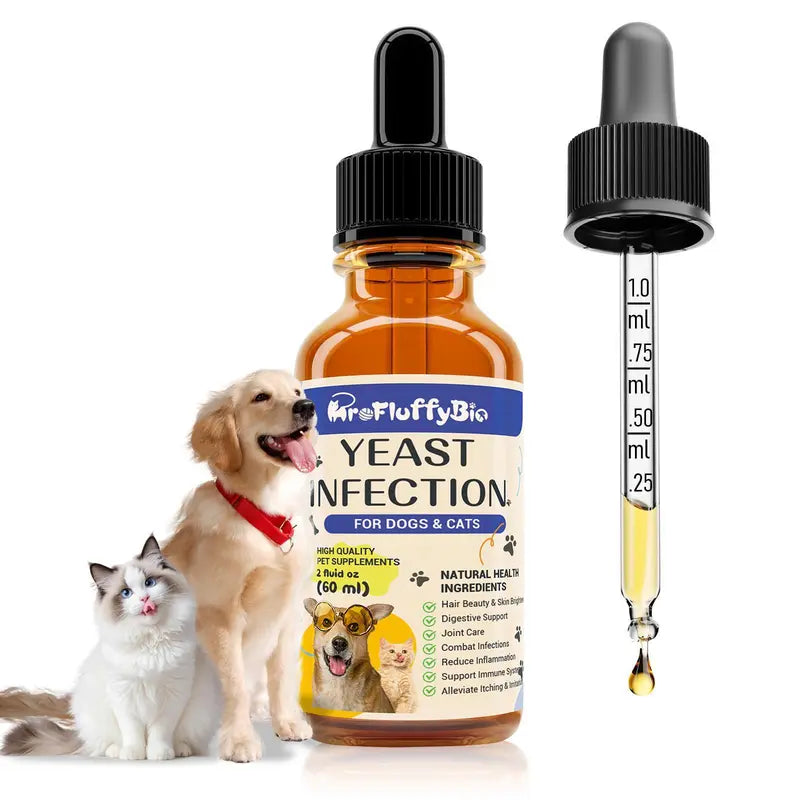 ProFluffyBio Natural Dog Yeast Infection Treatment